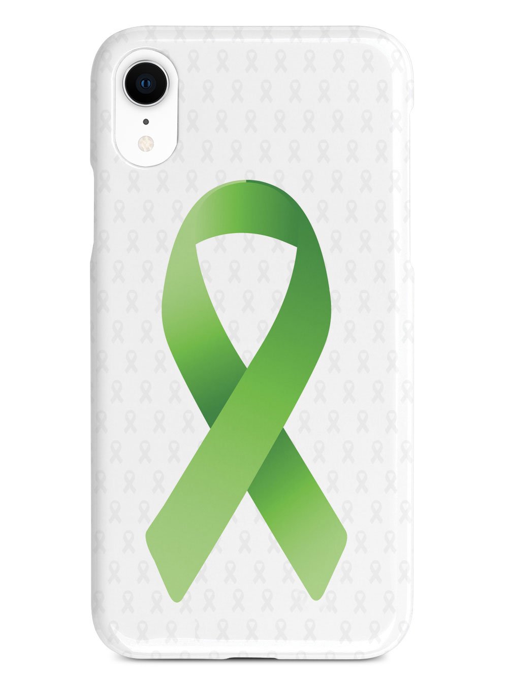 Non-Hodgkin's Lymphoma Awareness Ribbon - White Case