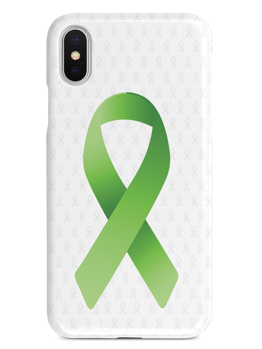 Non-Hodgkin's Lymphoma Awareness Ribbon - White Case