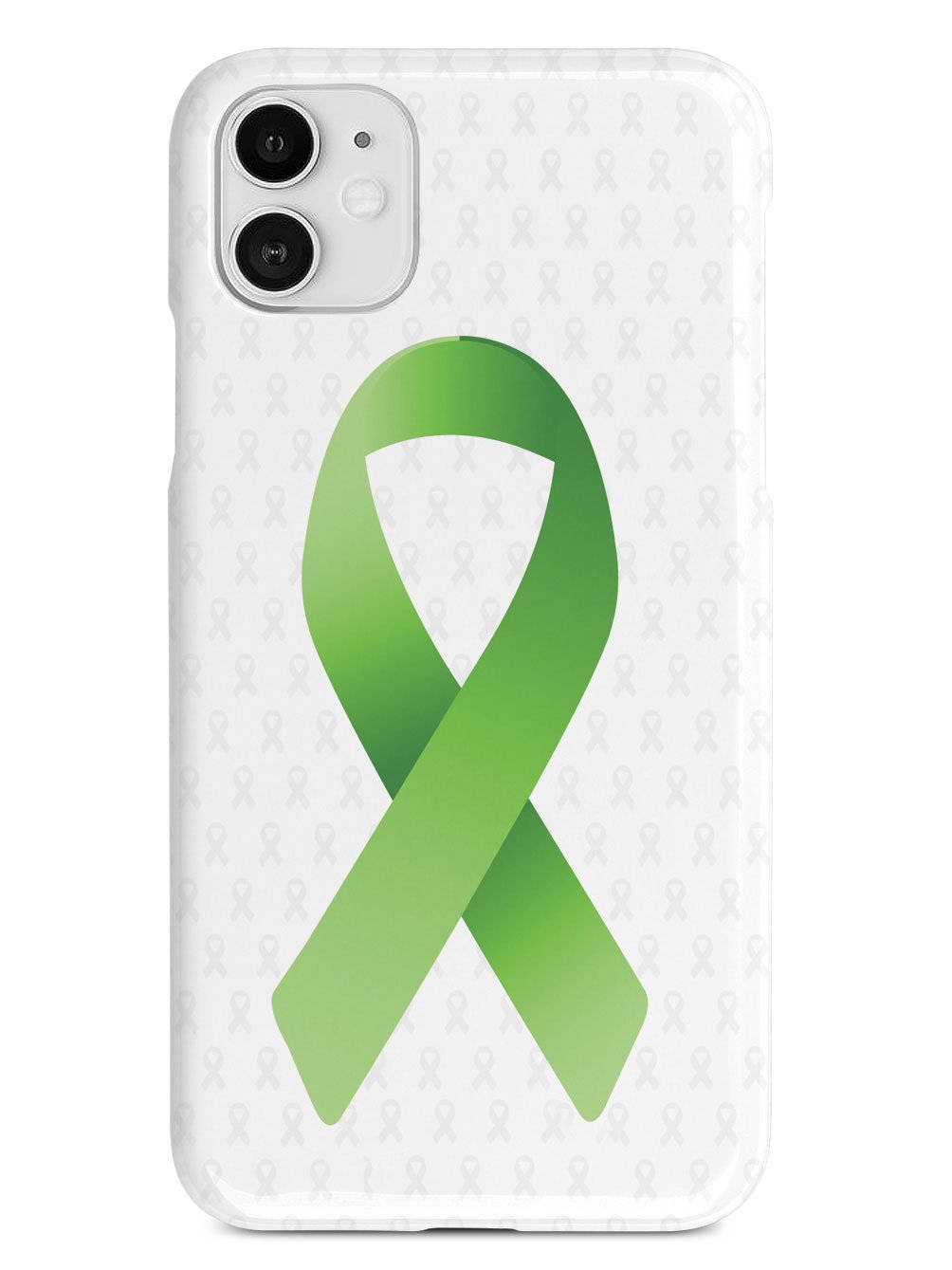 Non-Hodgkin's Lymphoma Awareness Ribbon - White Case