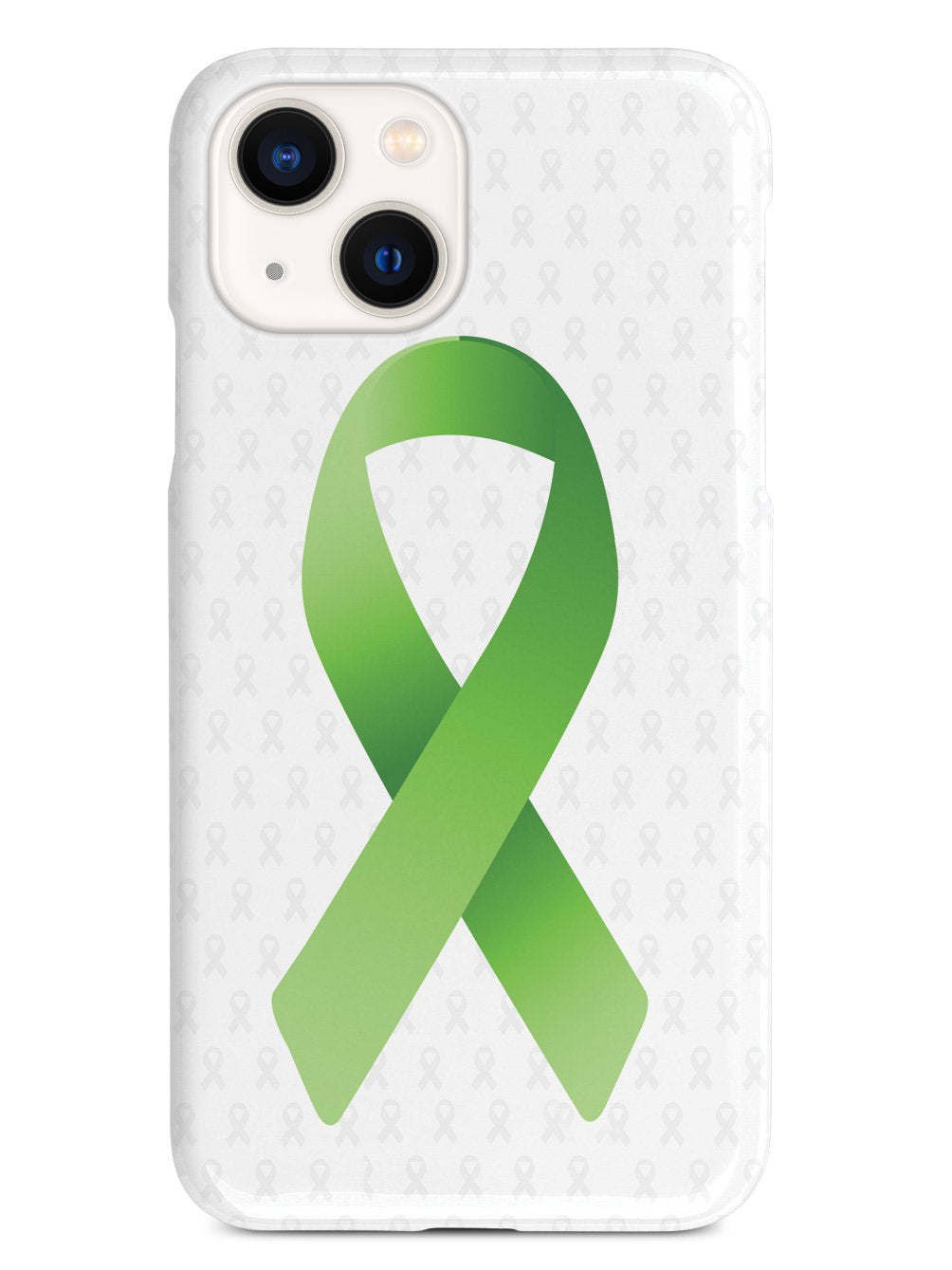 Non-Hodgkin's Lymphoma Awareness Ribbon - White Case