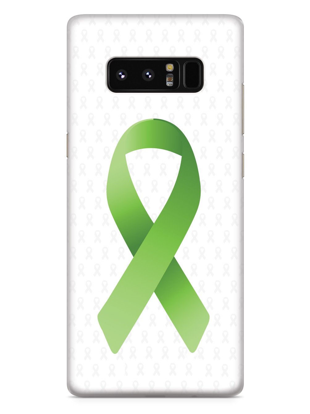 Non-Hodgkin's Lymphoma Awareness Ribbon - White Case