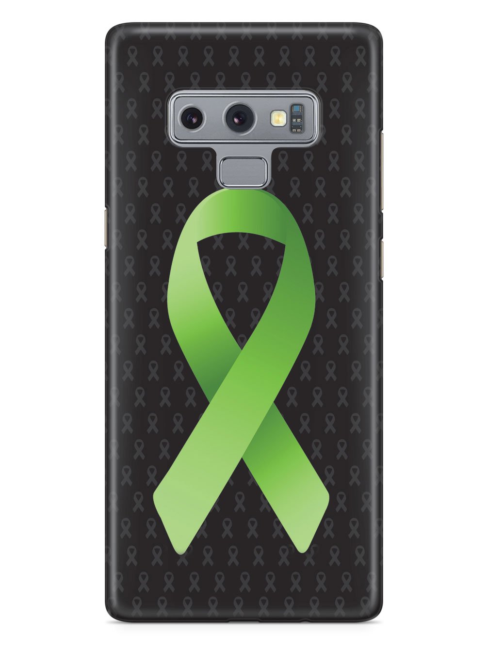 Non-Hodgkin's Lymphoma Awareness Ribbon - Black Case