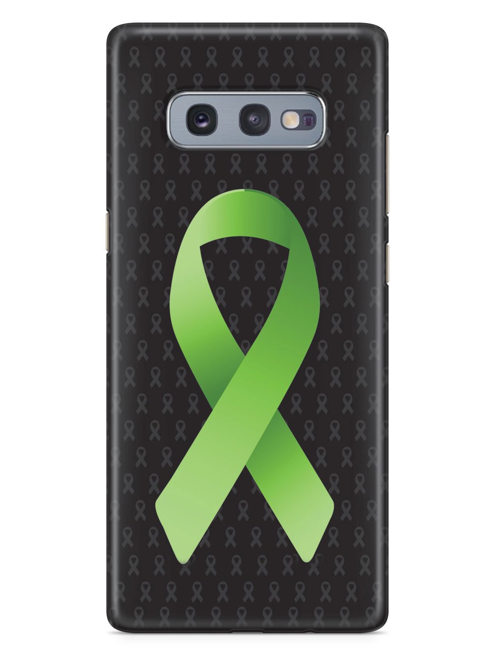 Non-Hodgkin's Lymphoma Awareness Ribbon - Black Case