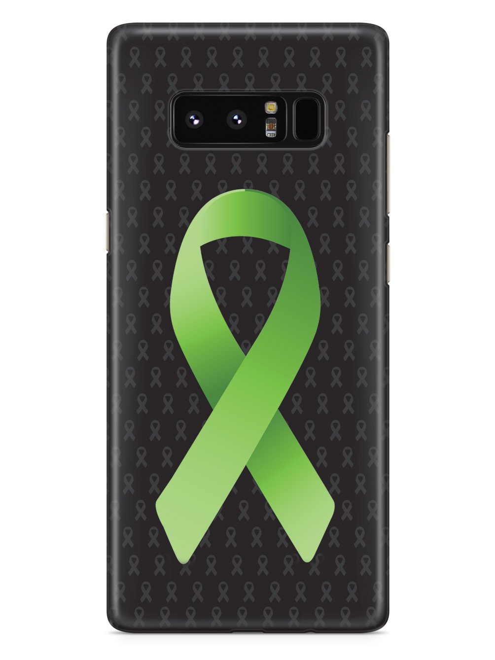 Non-Hodgkin's Lymphoma Awareness Ribbon - Black Case