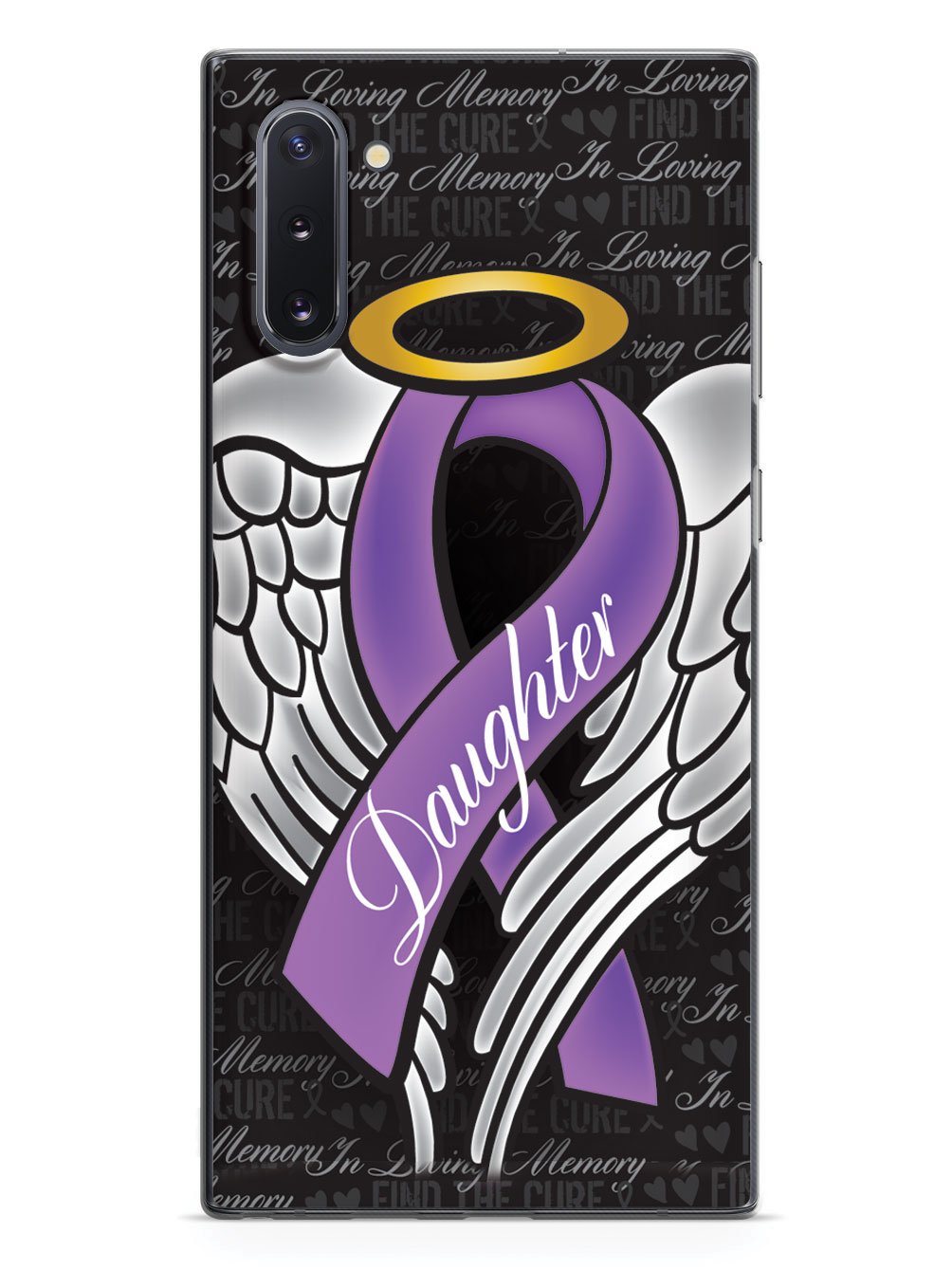 In Loving Memory of My Daughter - Purple Ribbon Case