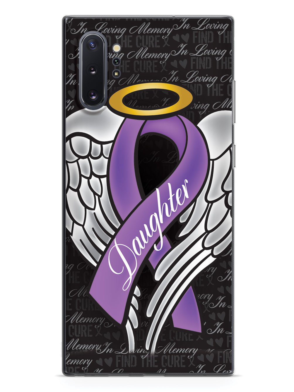 In Loving Memory of My Daughter - Purple Ribbon Case