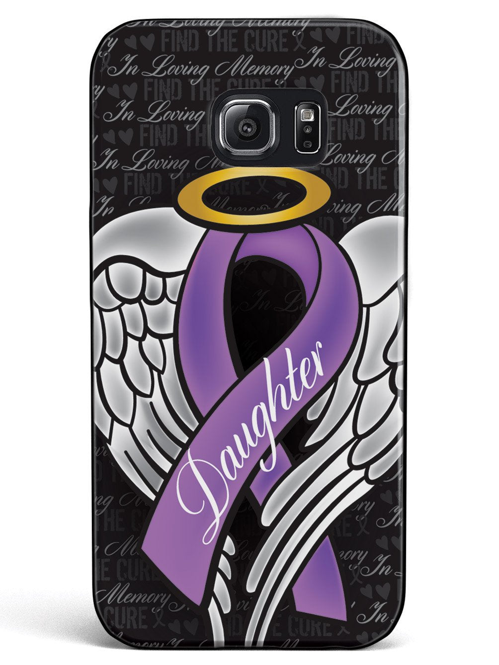 In Loving Memory of My Daughter - Purple Ribbon Case