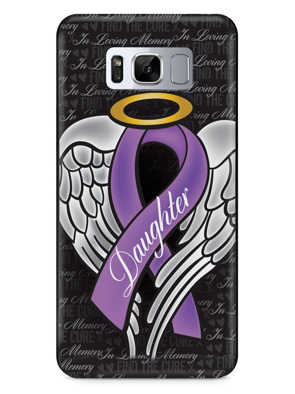 In Loving Memory of My Daughter - Purple Ribbon Case