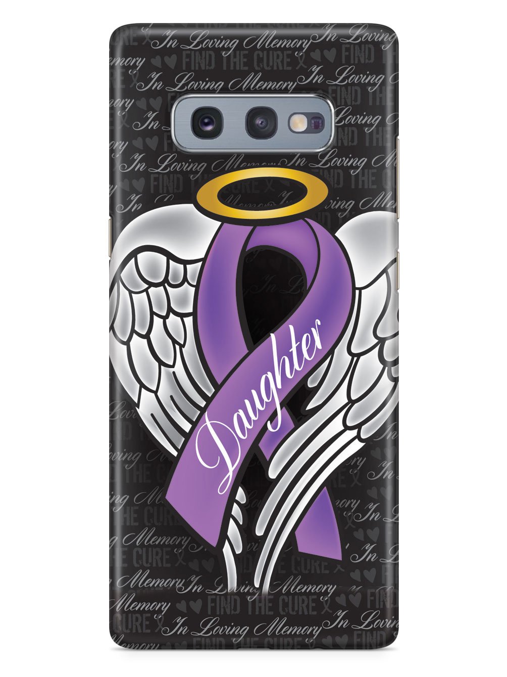 In Loving Memory of My Daughter - Purple Ribbon Case