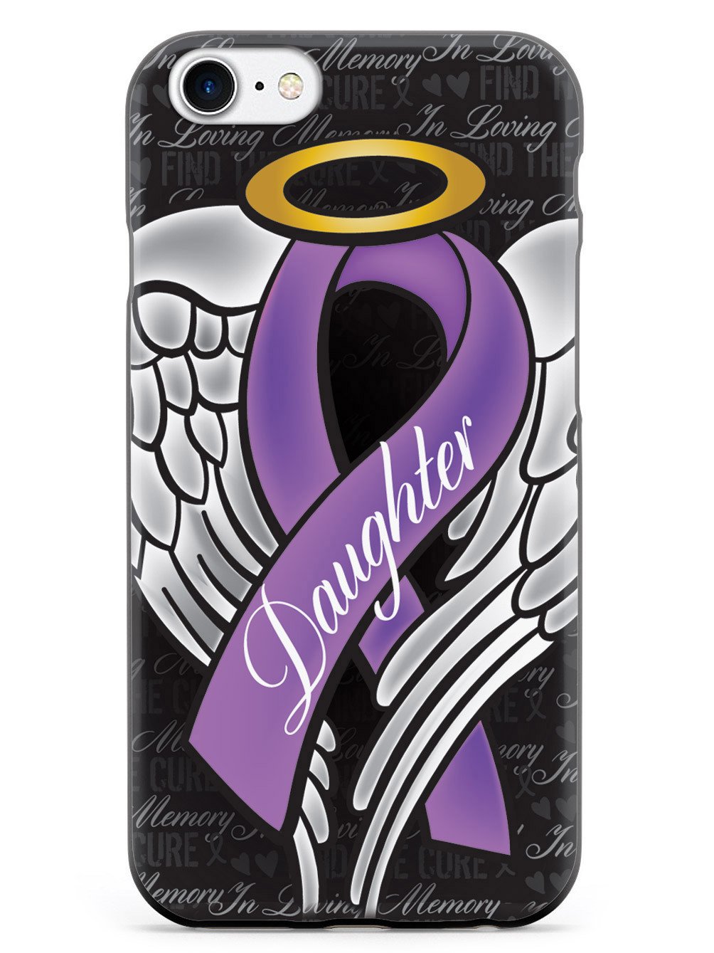 In Loving Memory of My Daughter - Purple Ribbon Case
