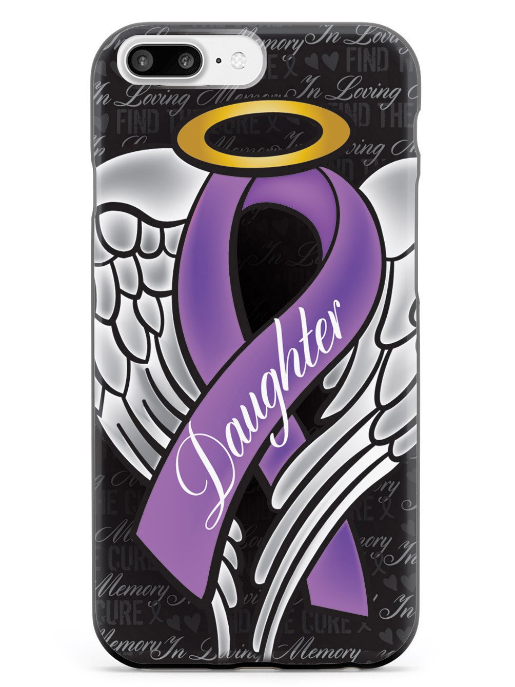 In Loving Memory of My Daughter - Purple Ribbon Case