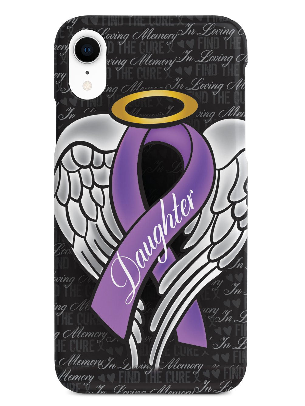 In Loving Memory of My Daughter - Purple Ribbon Case