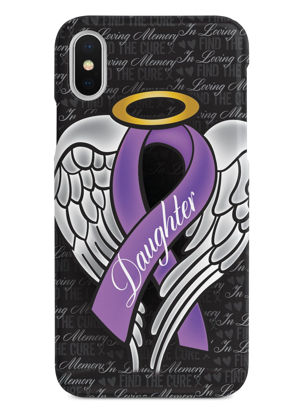 In Loving Memory of My Daughter - Purple Ribbon Case