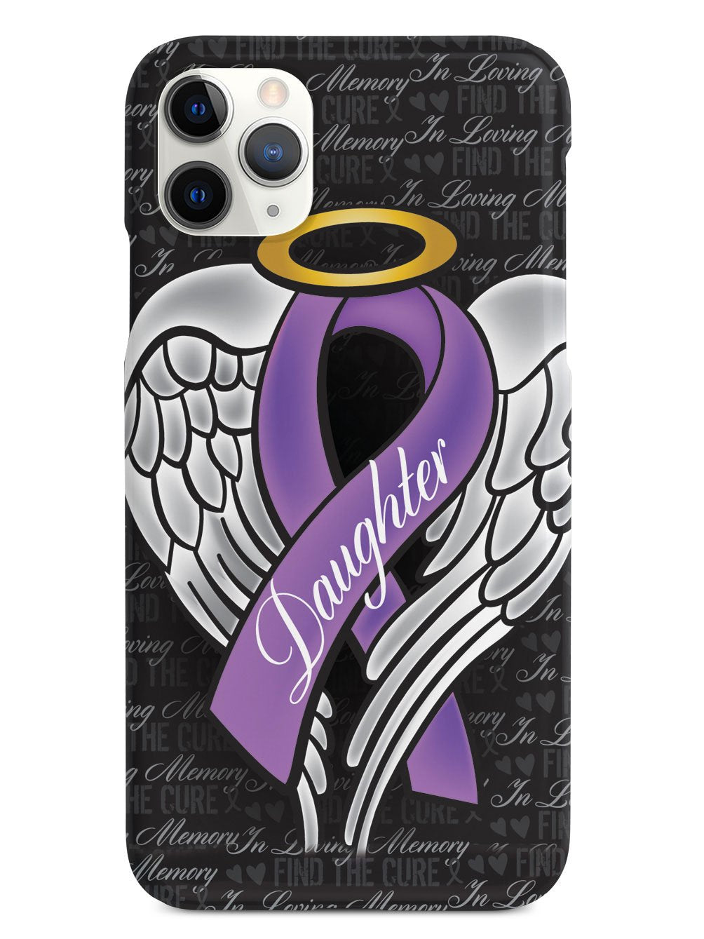 In Loving Memory of My Daughter - Purple Ribbon Case