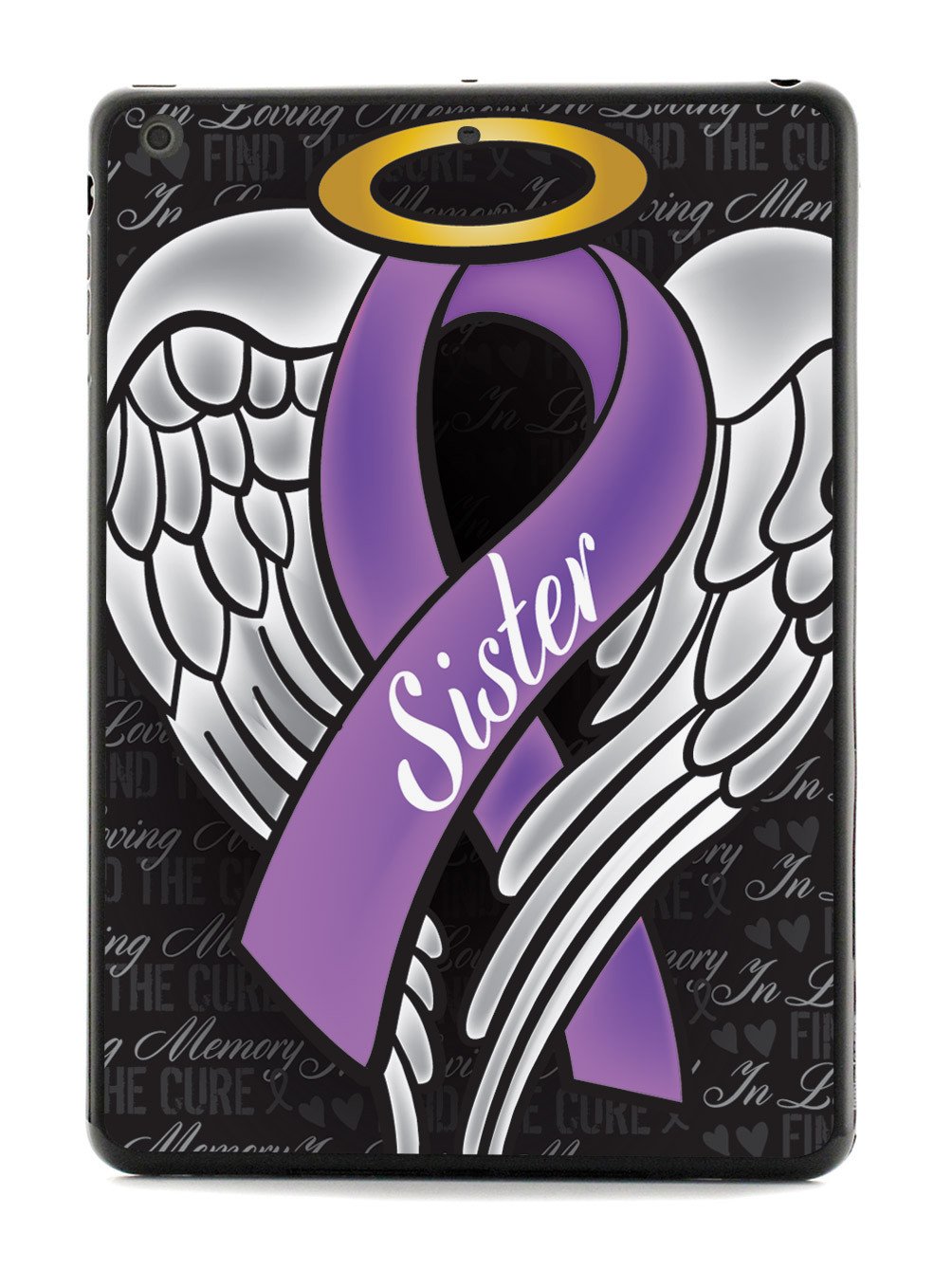 In Loving Memory of My Sister - Purple Ribbon Case