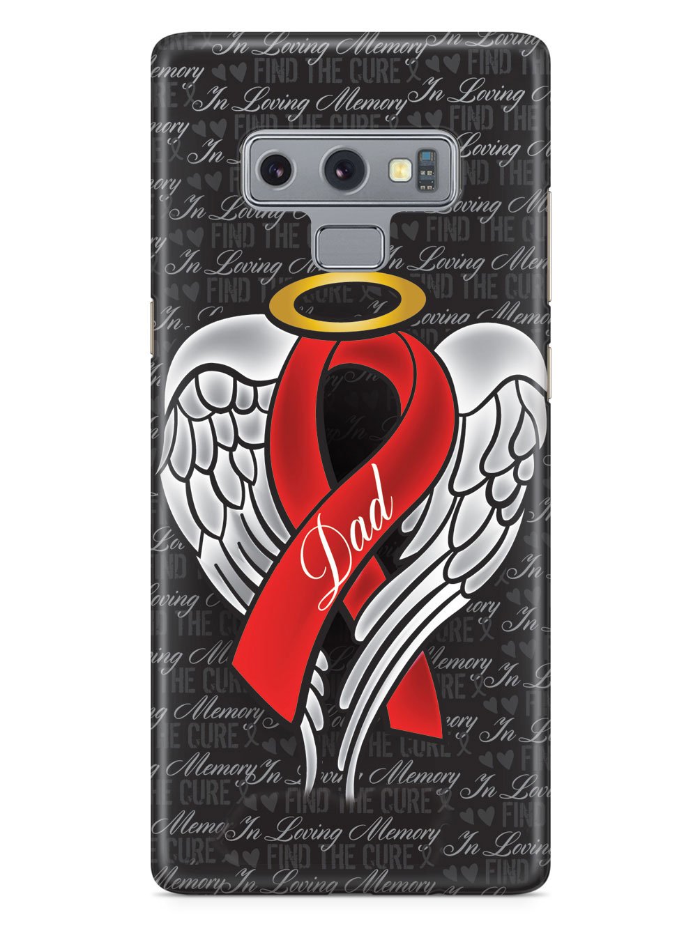 In Loving Memory of My Dad - Red Ribbon Case