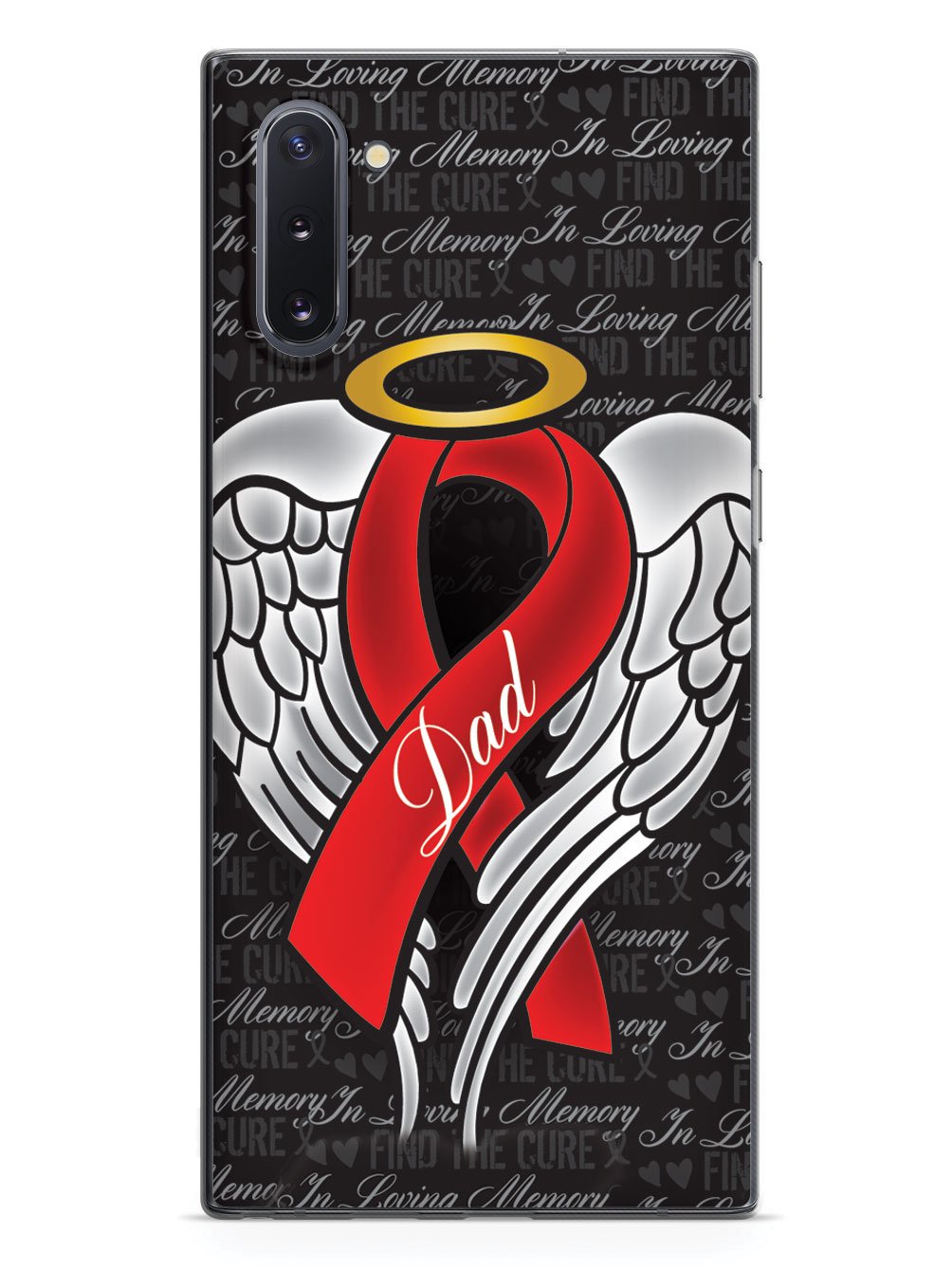 In Loving Memory of My Dad - Red Ribbon Case