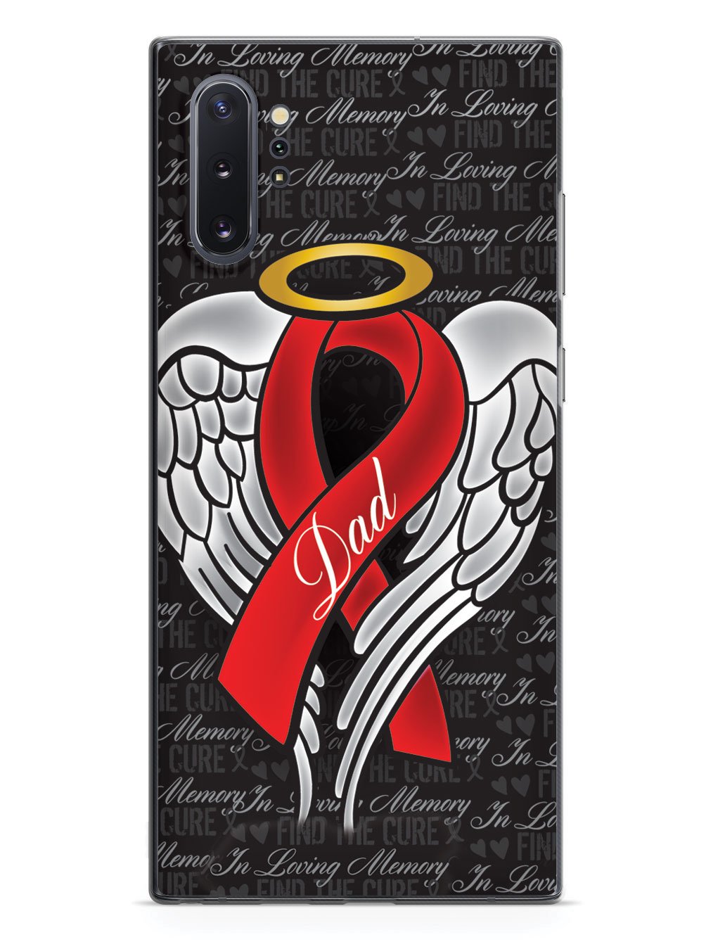 In Loving Memory of My Dad - Red Ribbon Case