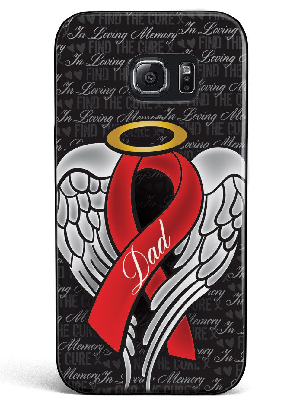 In Loving Memory of My Dad - Red Ribbon Case