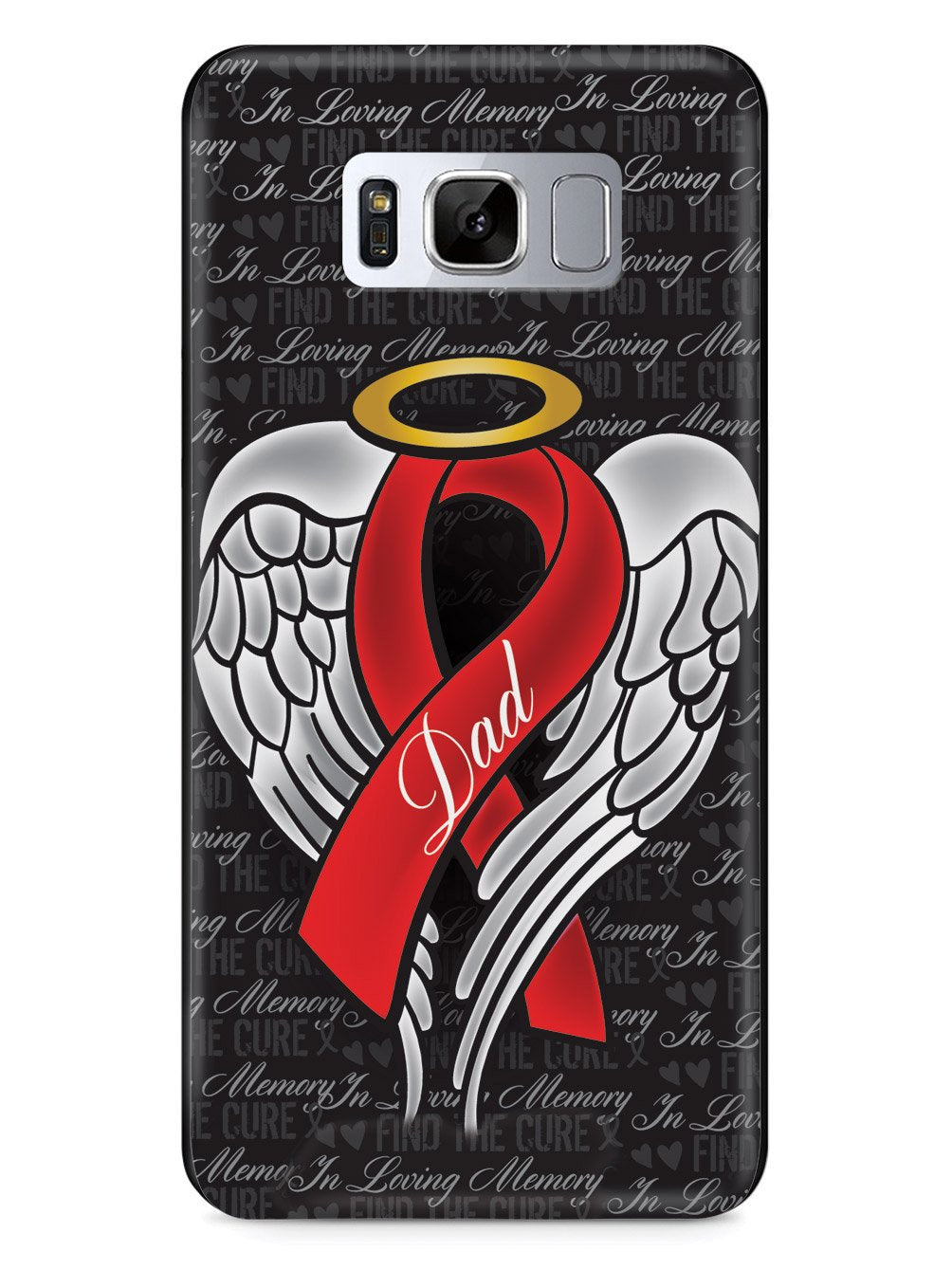In Loving Memory of My Dad - Red Ribbon Case