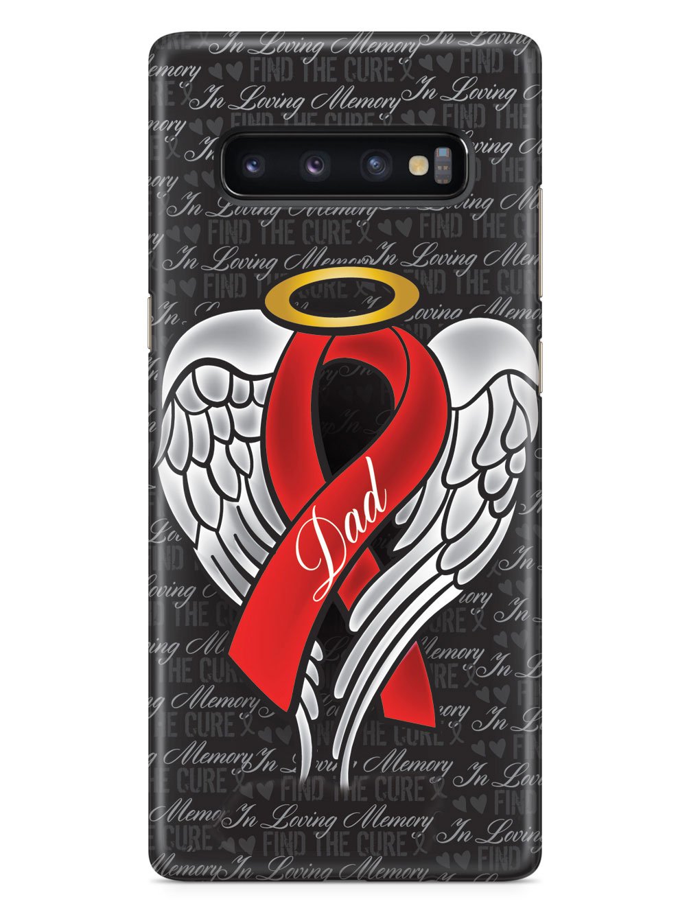 In Loving Memory of My Dad - Red Ribbon Case