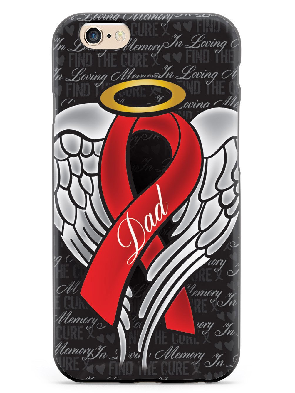 In Loving Memory of My Dad - Red Ribbon Case