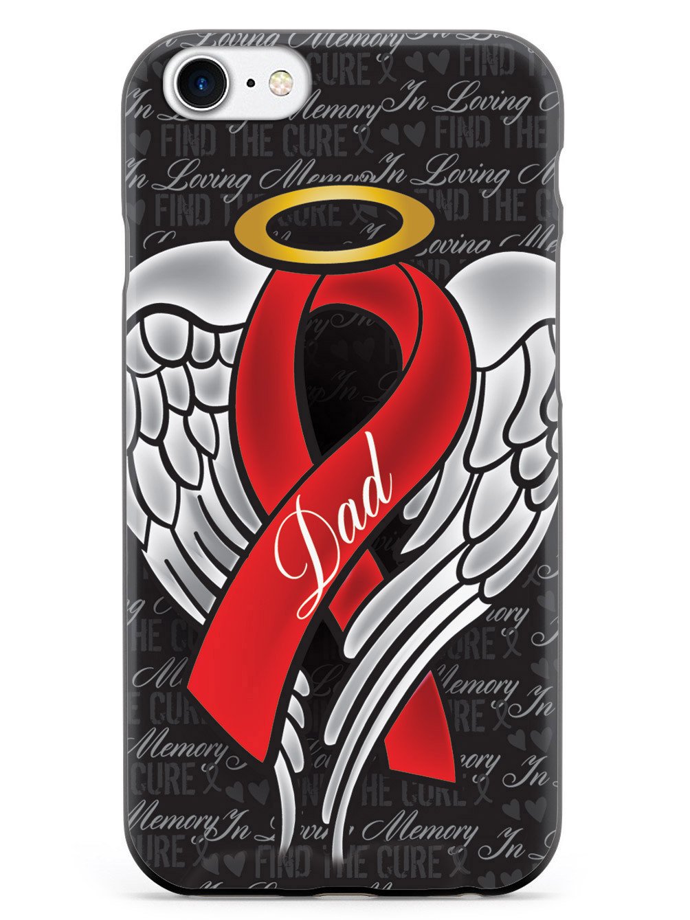 In Loving Memory of My Dad - Red Ribbon Case