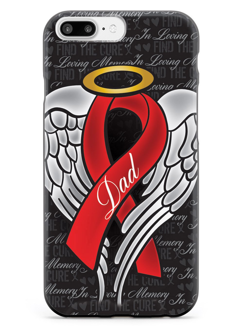 In Loving Memory of My Dad - Red Ribbon Case