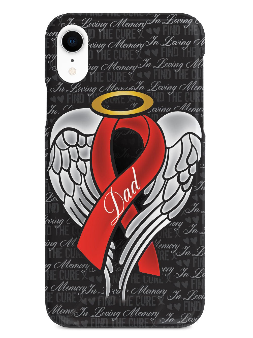In Loving Memory of My Dad - Red Ribbon Case
