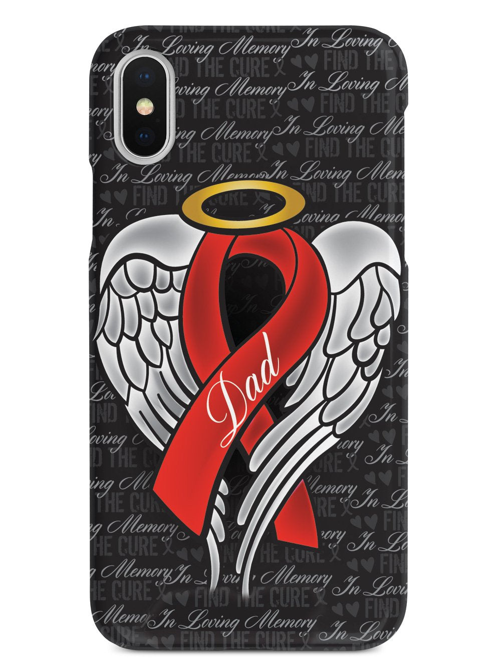 In Loving Memory of My Dad - Red Ribbon Case