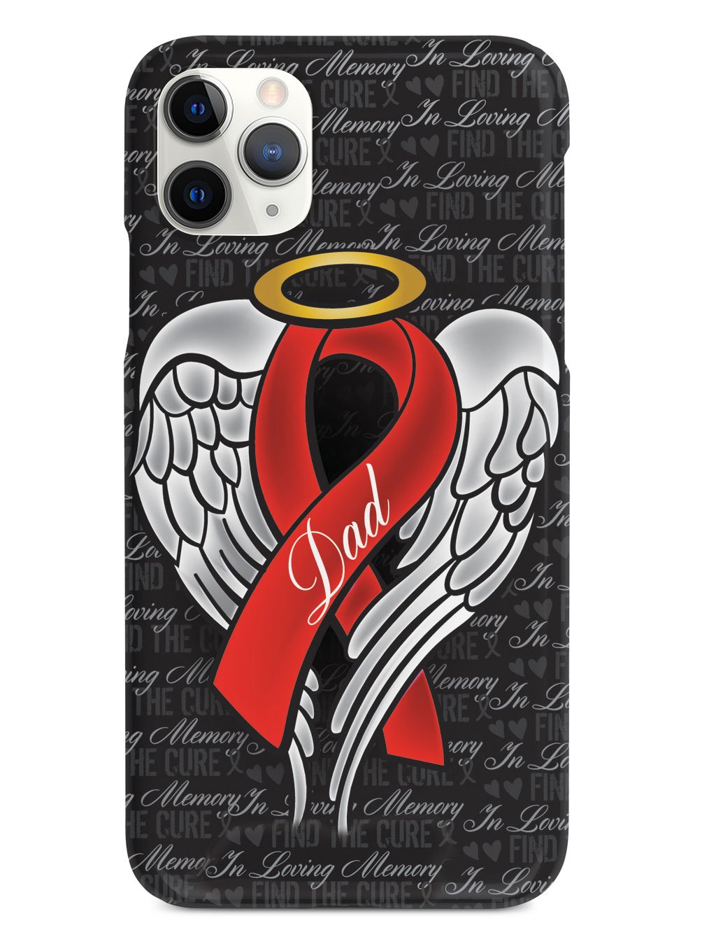 In Loving Memory of My Dad - Red Ribbon Case