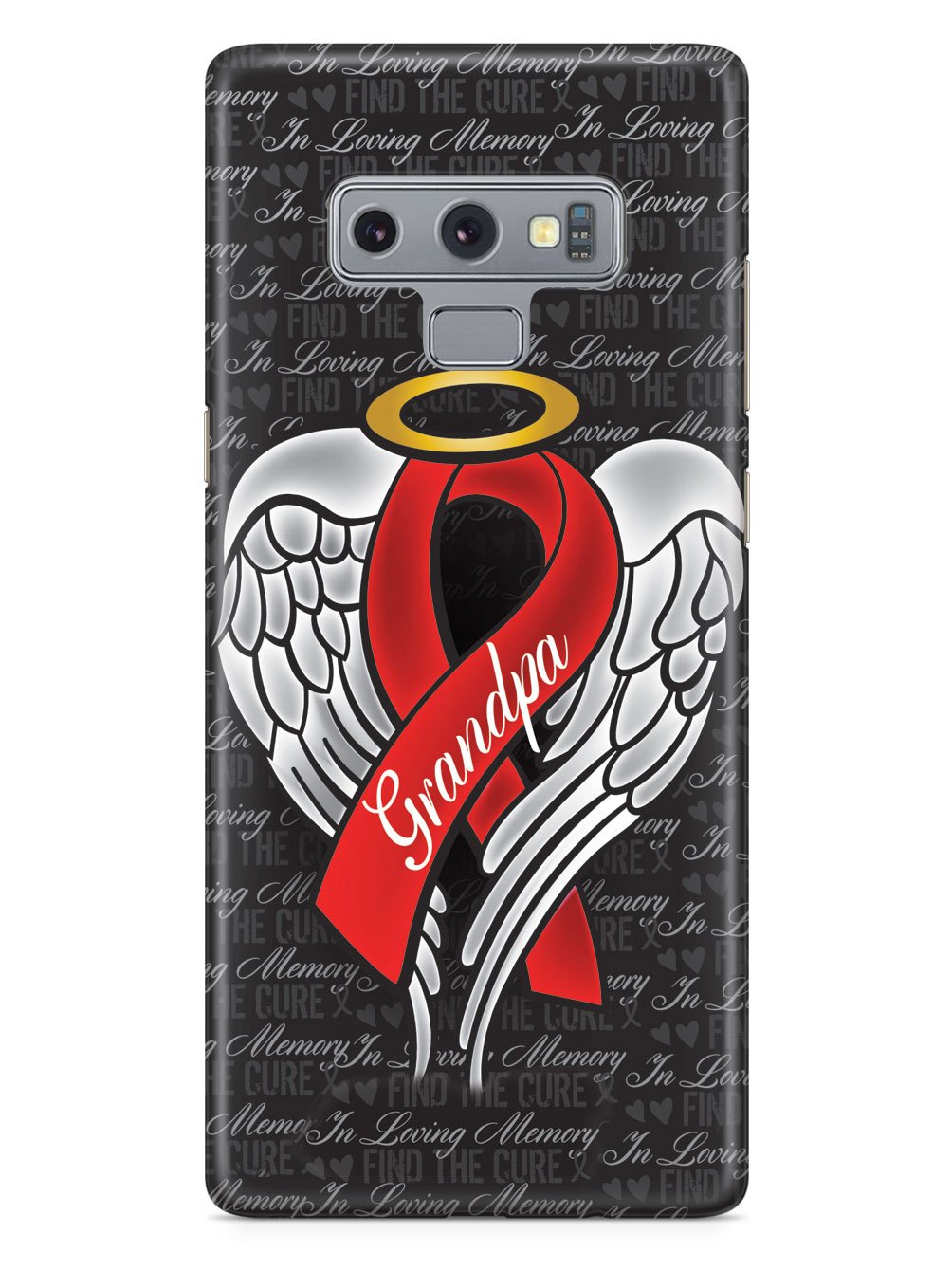 In Loving Memory of My Grandpa - Red Ribbon Case