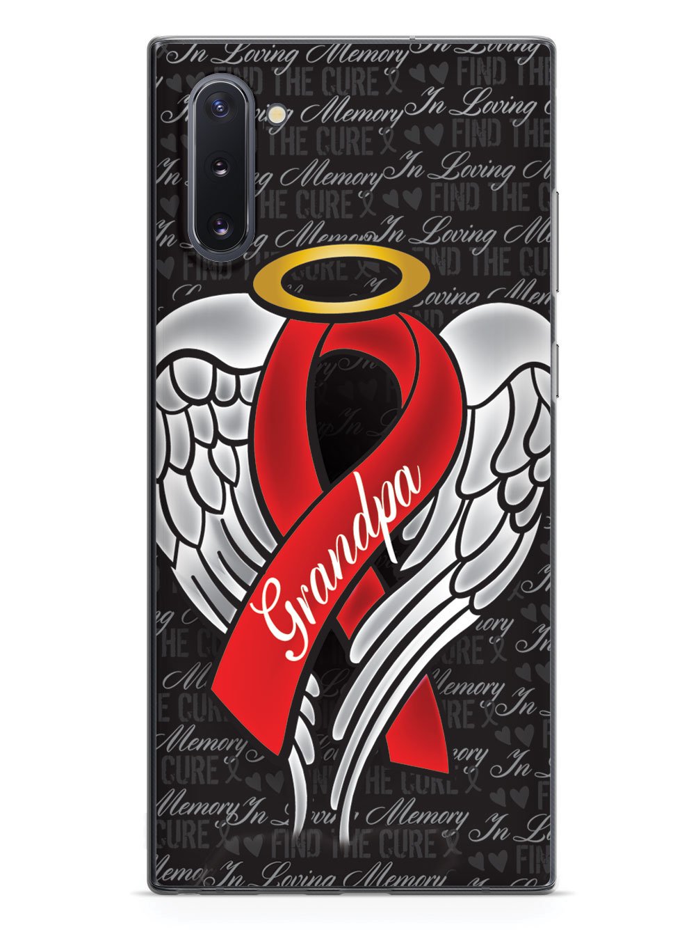 In Loving Memory of My Grandpa - Red Ribbon Case