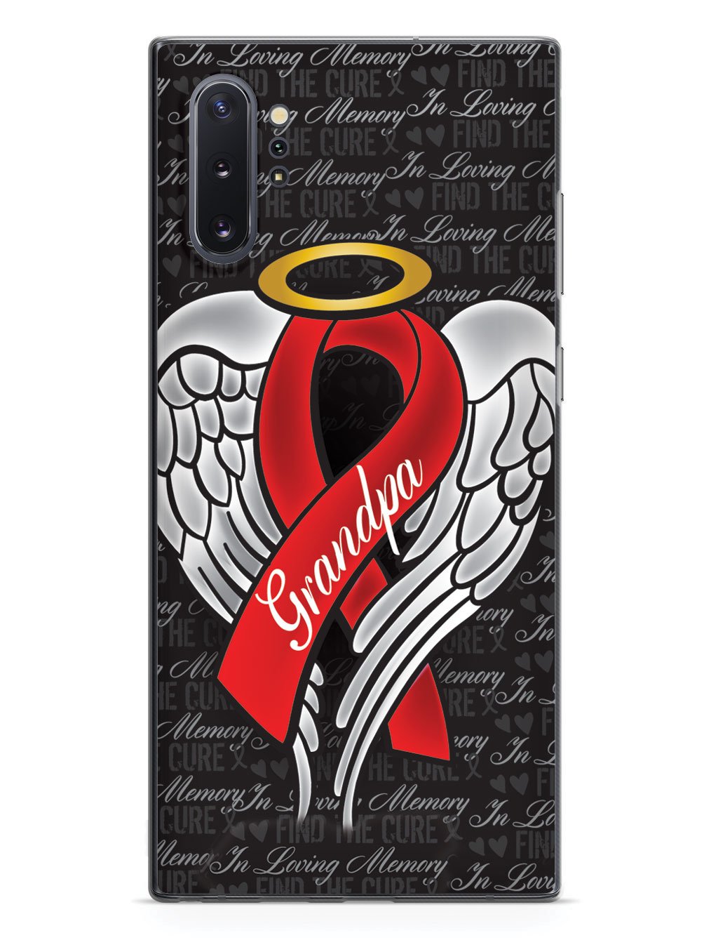 In Loving Memory of My Grandpa - Red Ribbon Case