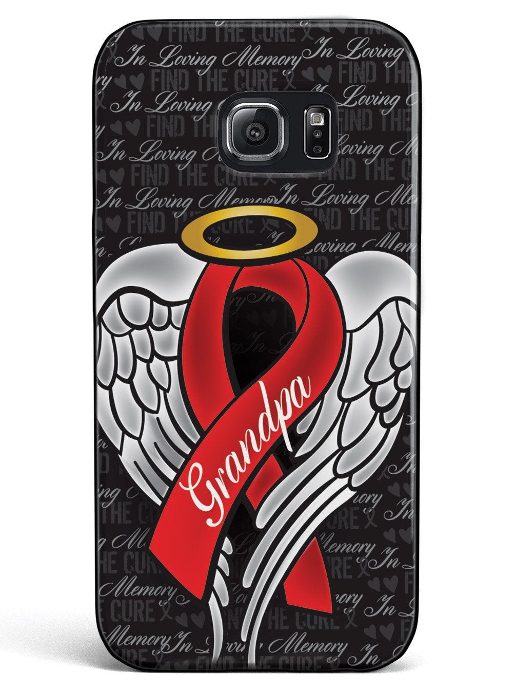 In Loving Memory of My Grandpa - Red Ribbon Case