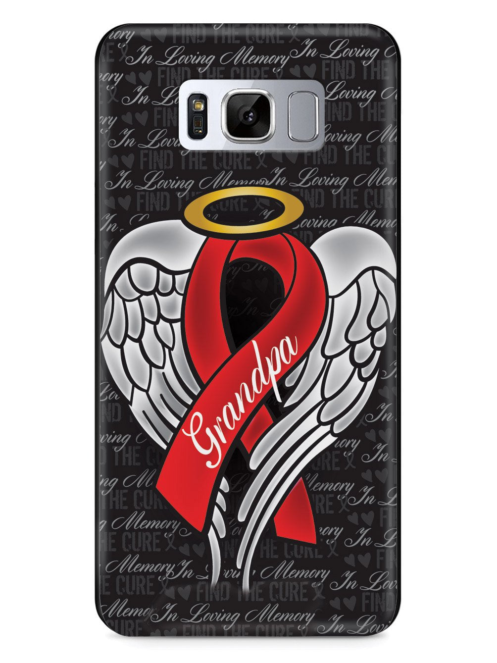 In Loving Memory of My Grandpa - Red Ribbon Case