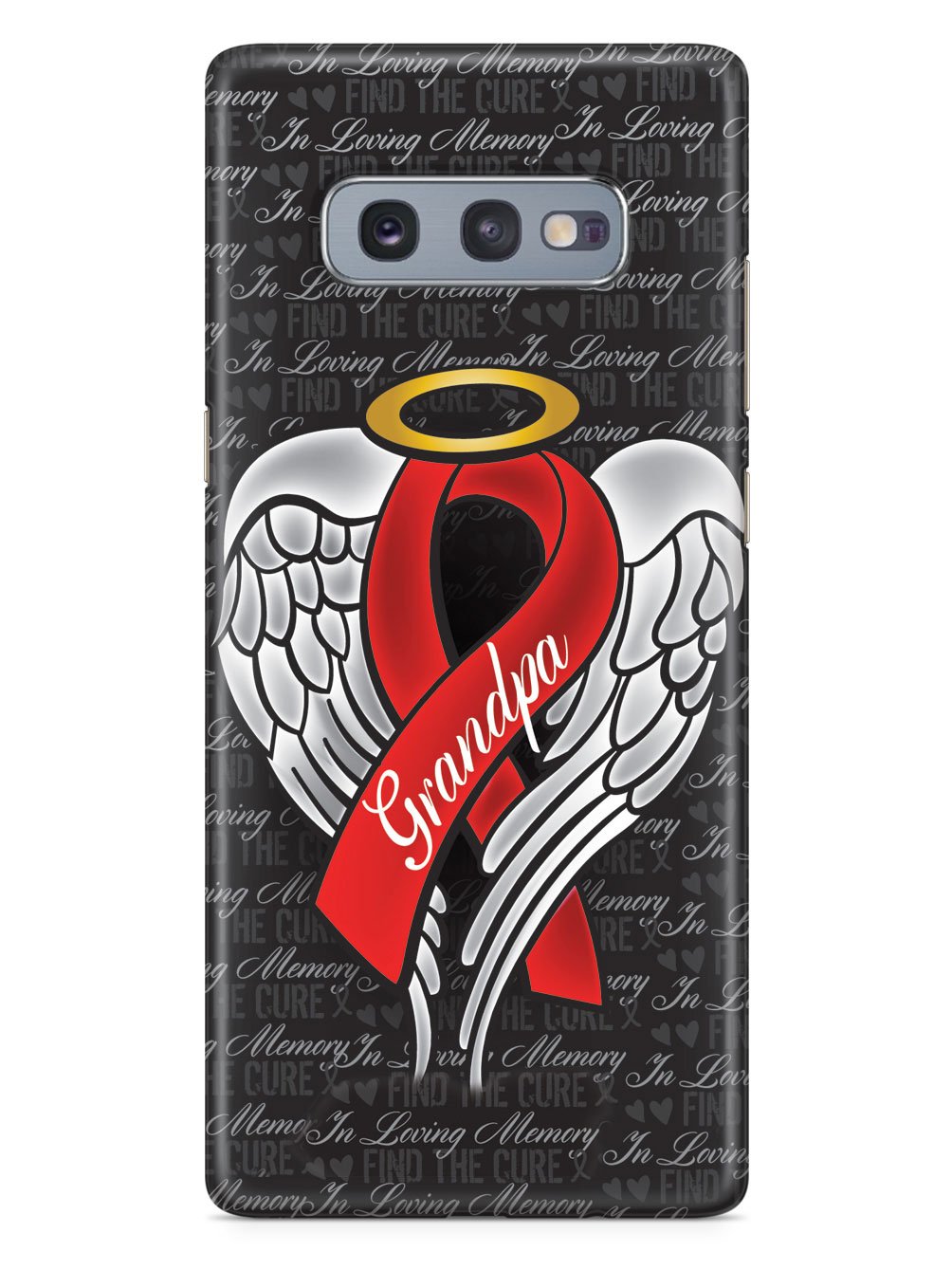 In Loving Memory of My Grandpa - Red Ribbon Case