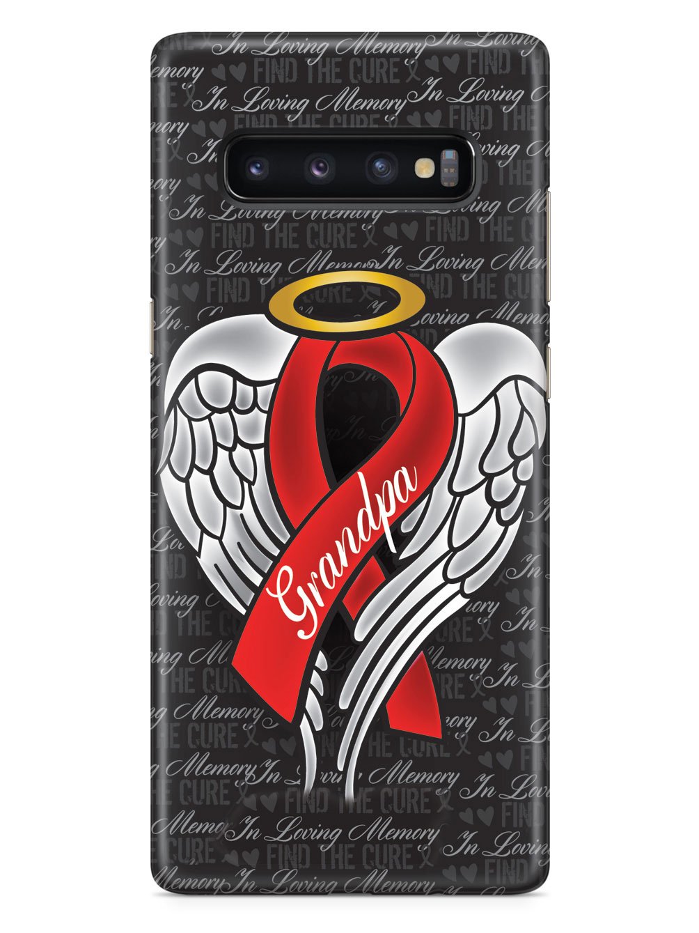 In Loving Memory of My Grandpa - Red Ribbon Case