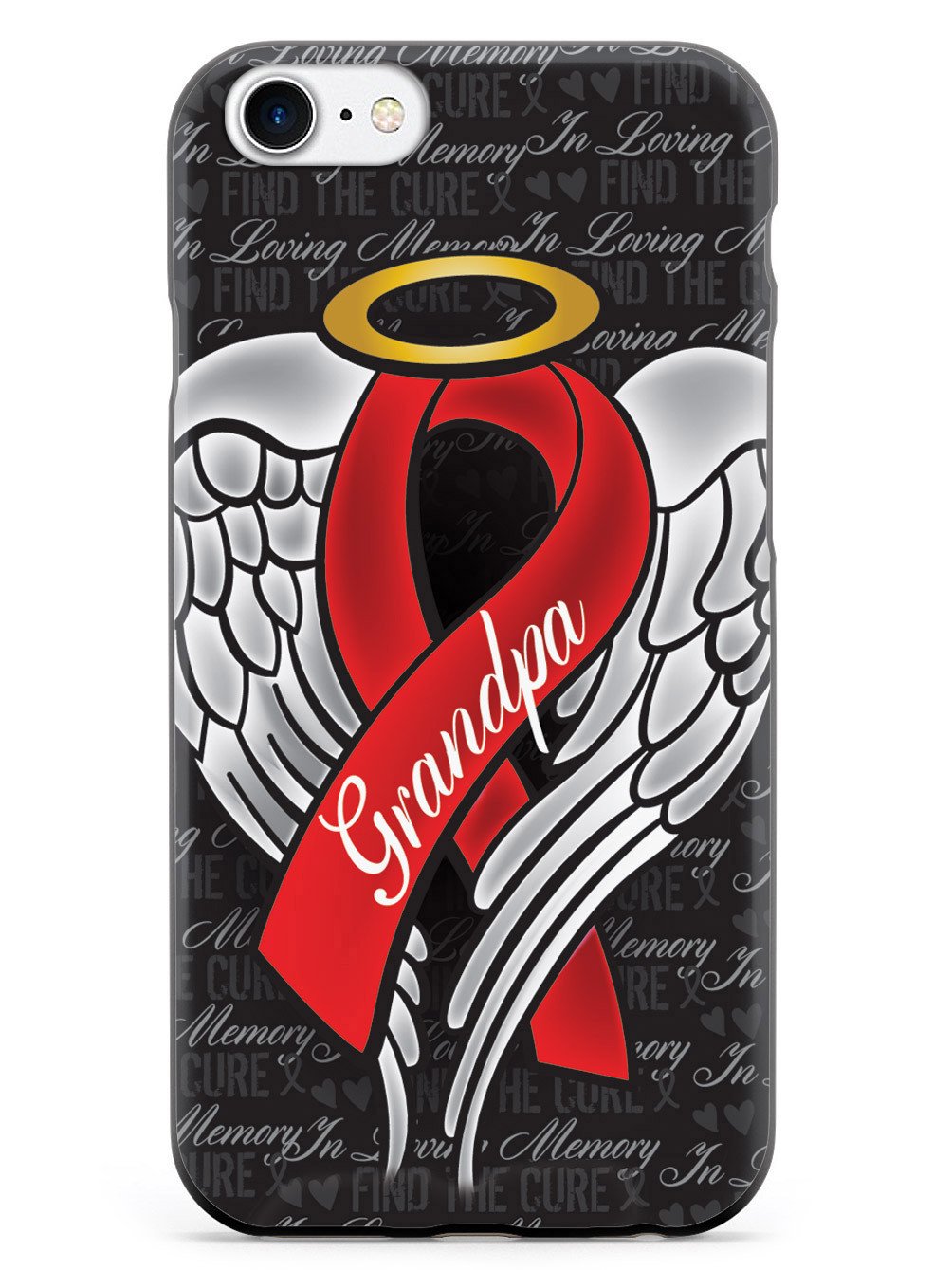 In Loving Memory of My Grandpa - Red Ribbon Case