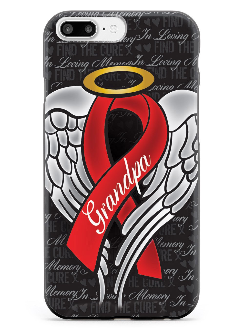 In Loving Memory of My Grandpa - Red Ribbon Case