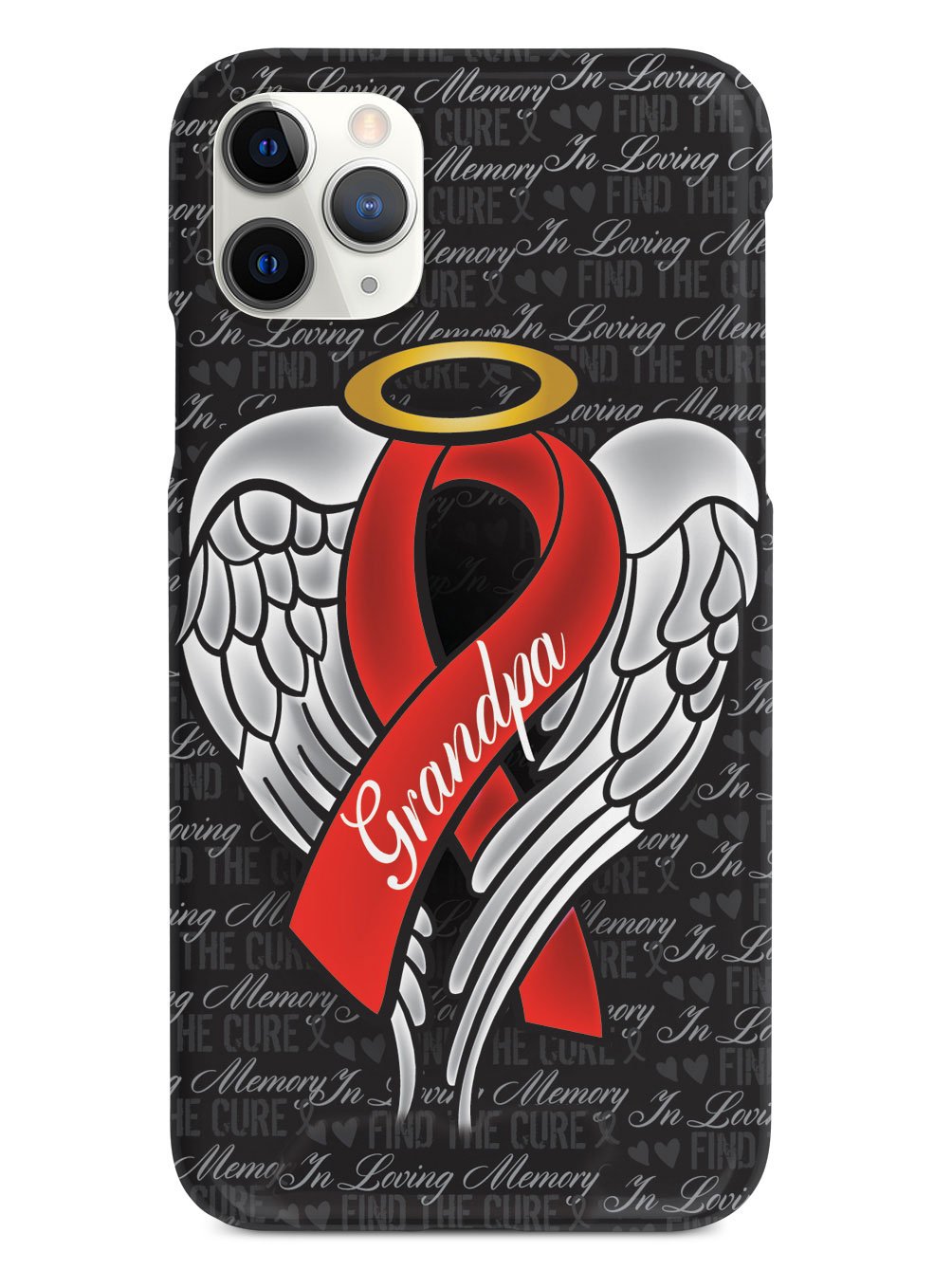 In Loving Memory of My Grandpa - Red Ribbon Case
