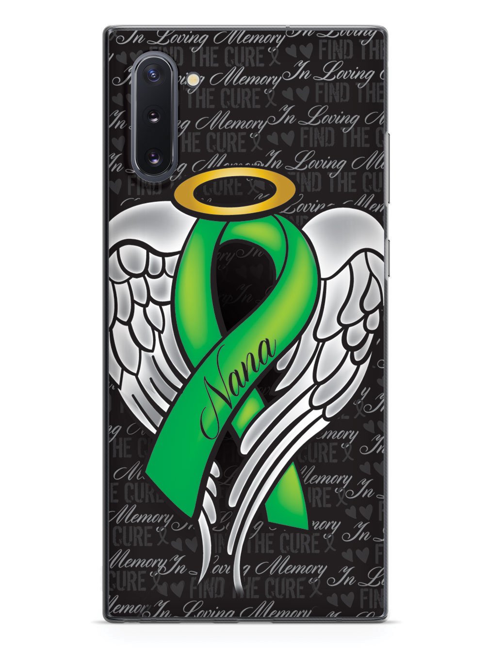 In Loving Memory of My Nana - Green Ribbon Case