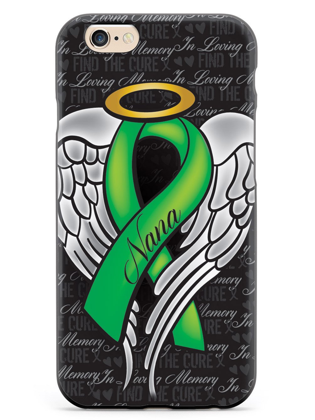 In Loving Memory of My Nana - Green Ribbon Case