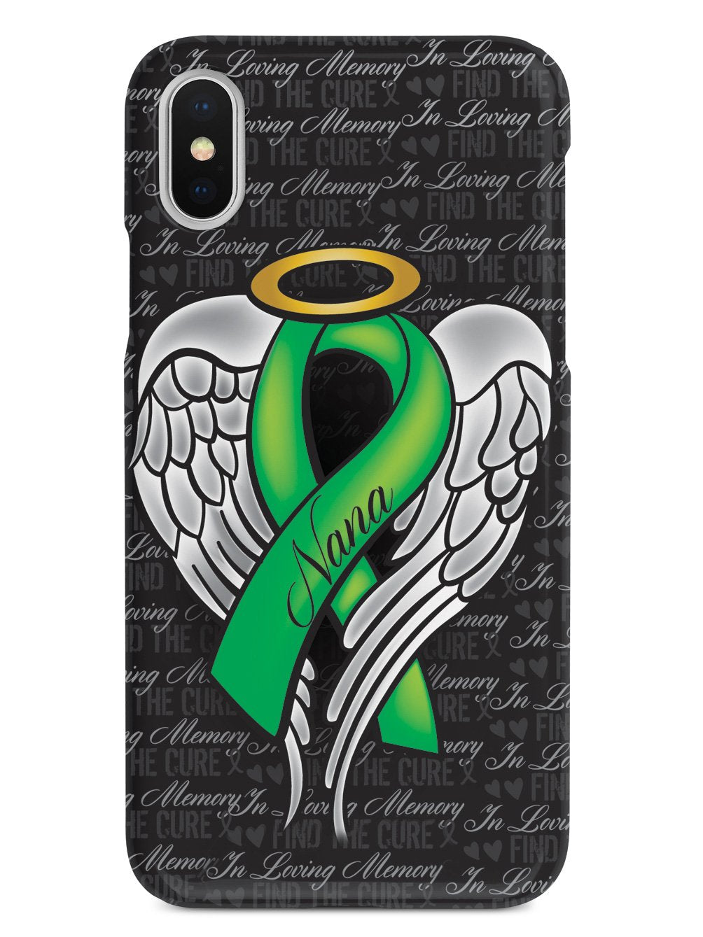 In Loving Memory of My Nana - Green Ribbon Case