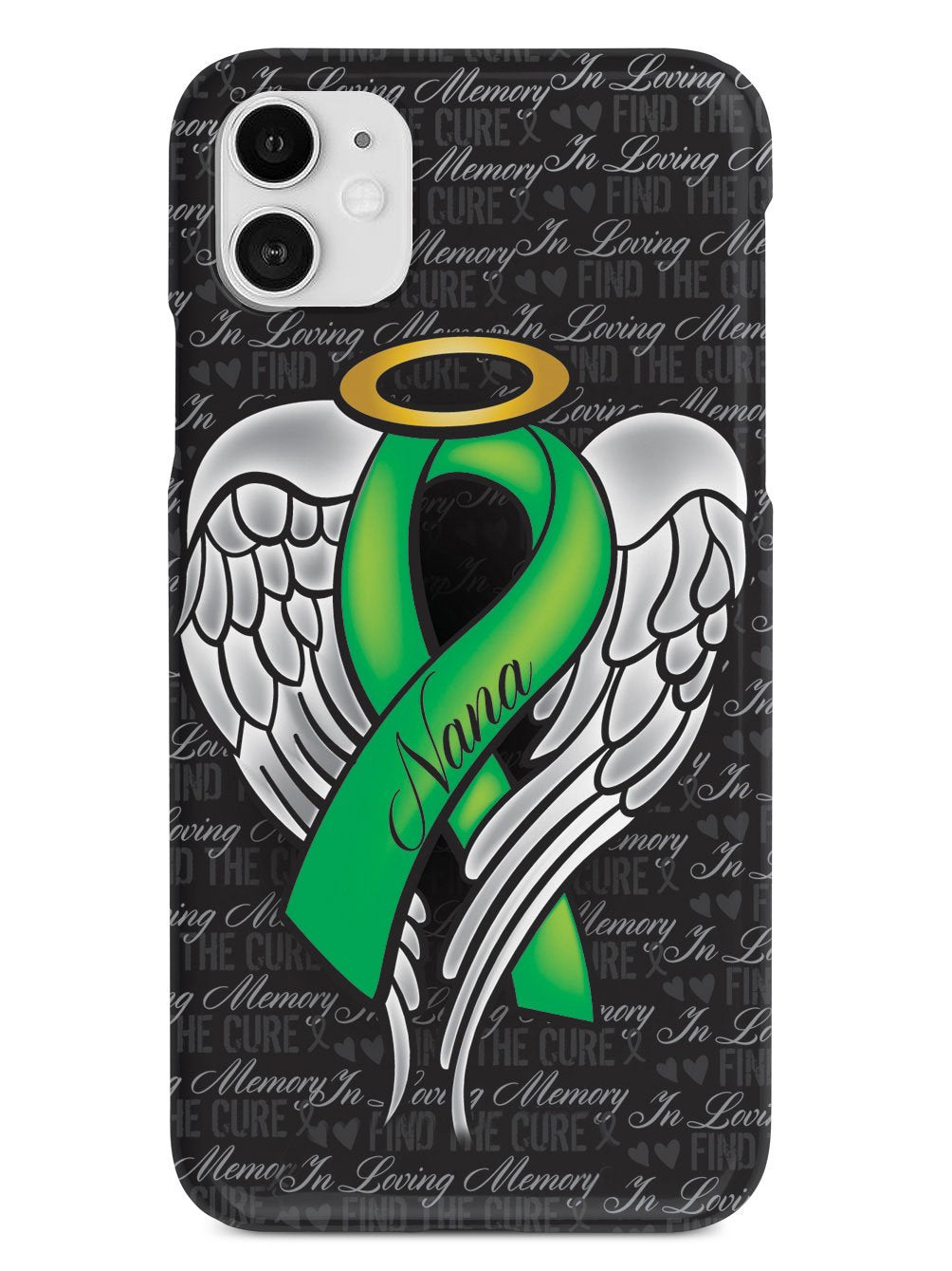 In Loving Memory of My Nana - Green Ribbon Case