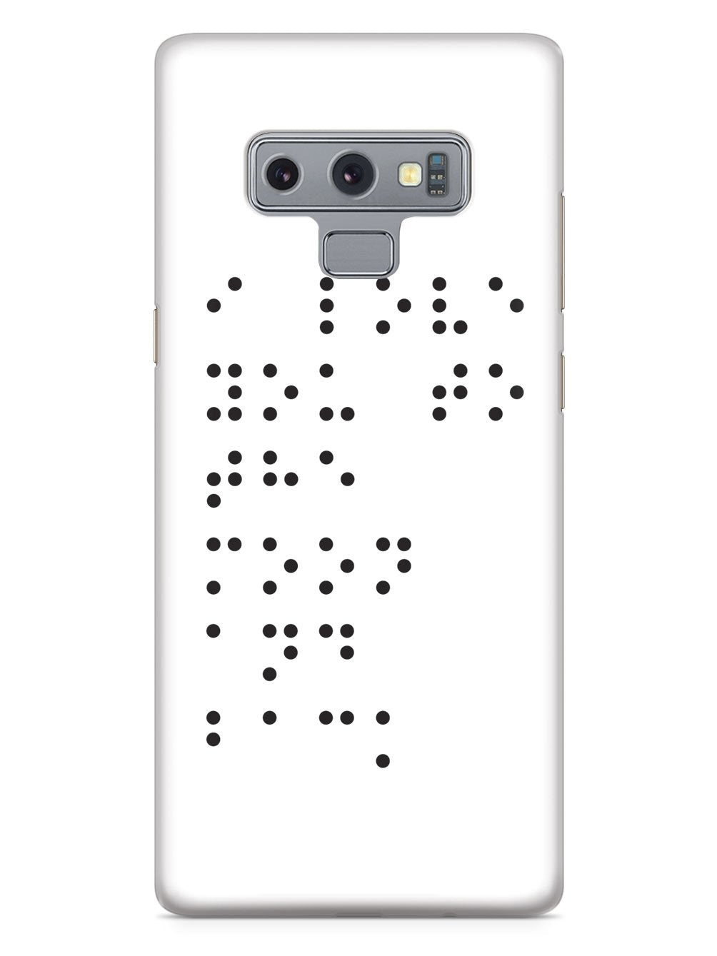 I Love You To The Moon and Back - Braille - White Case