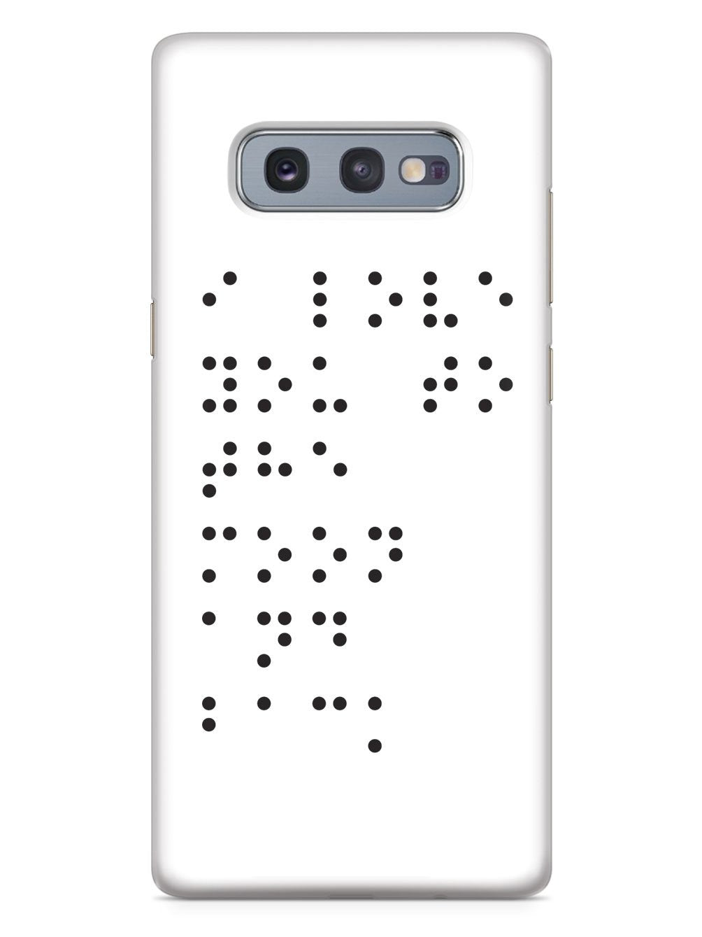 I Love You To The Moon and Back - Braille - White Case