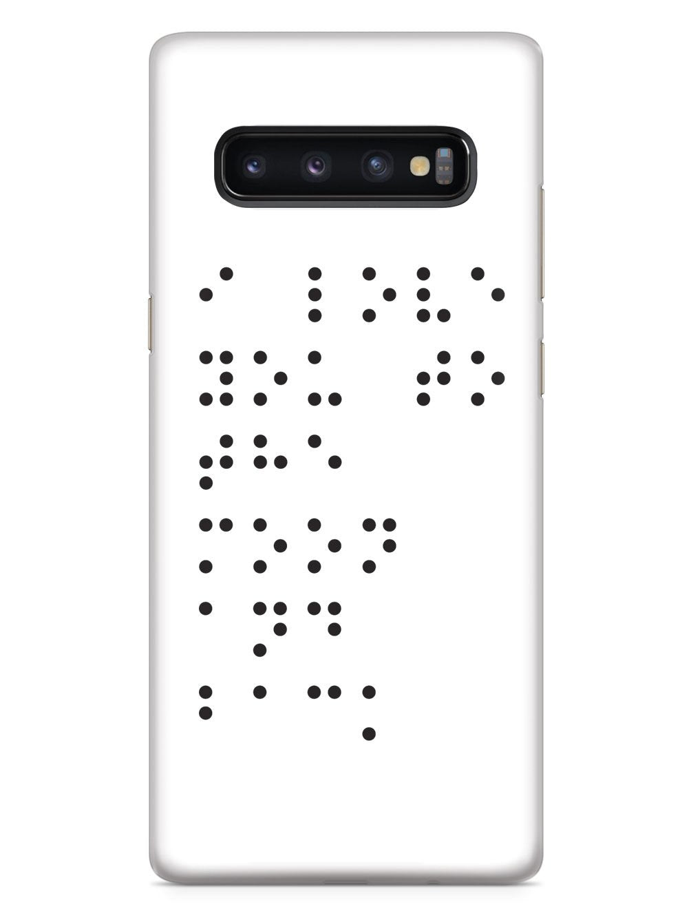 I Love You To The Moon and Back - Braille - White Case