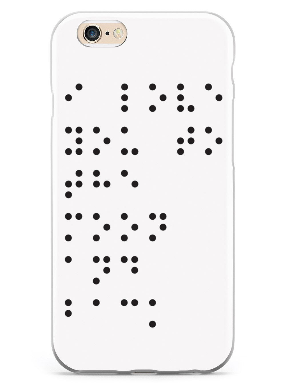 I Love You To The Moon and Back - Braille - White Case