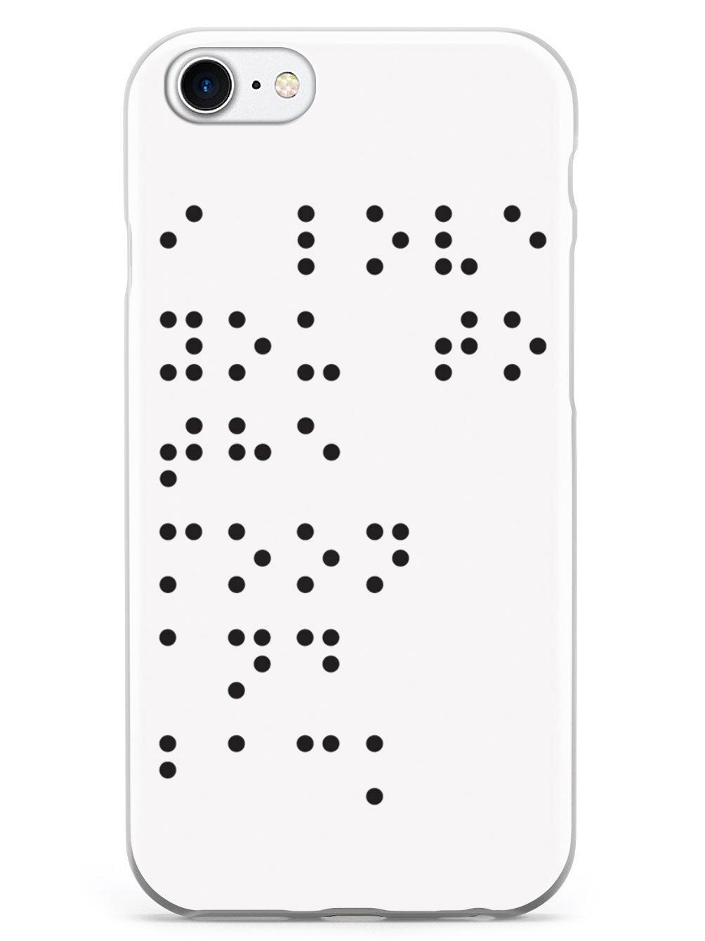 I Love You To The Moon and Back - Braille - White Case